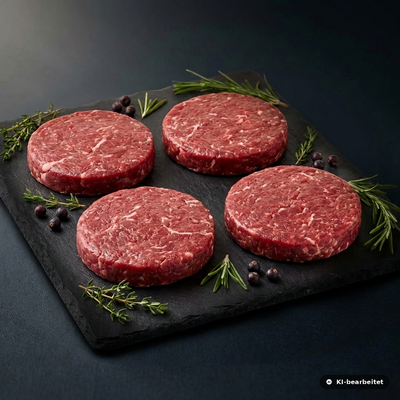 Hirsch-Burger-Patties vom Jäger – Saftige Grill-Klassiker