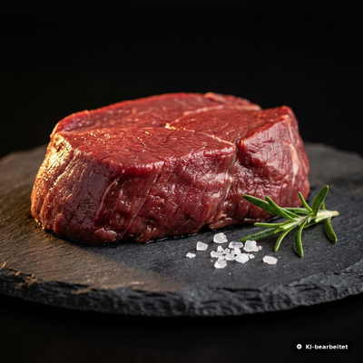Hirschsteaks vom Jäger – aus bayerischem Rotwild