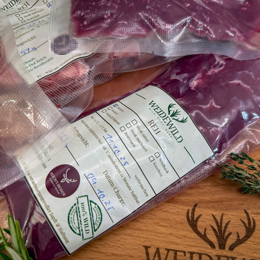 Rehrücken Filet zart Edelstück - Premium Teilstück vom Reh