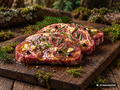 Wildschwein-Nackensteak grillen – saftig und sicher
