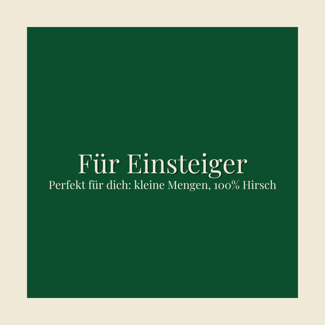 Wildfleisch für Einsteiger - Perfekter Start