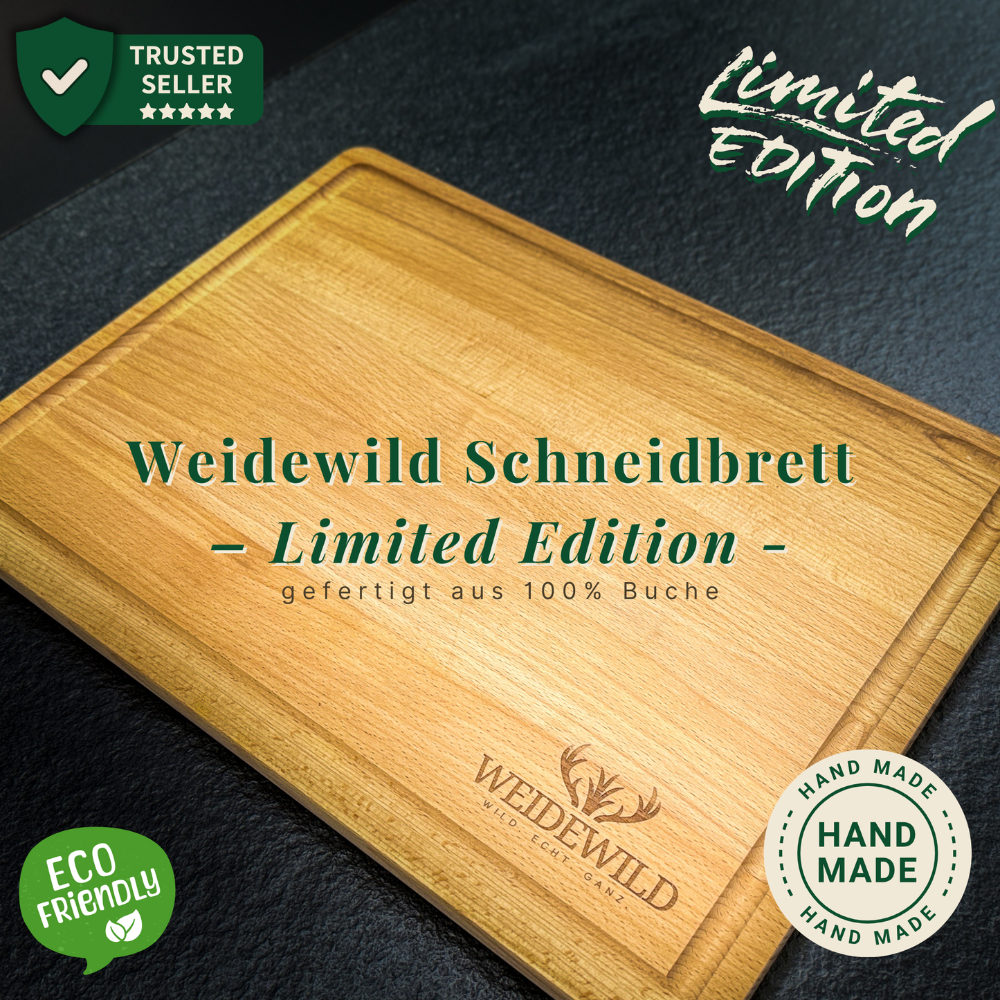 Weidewild Schneidbrett – Limited Edition