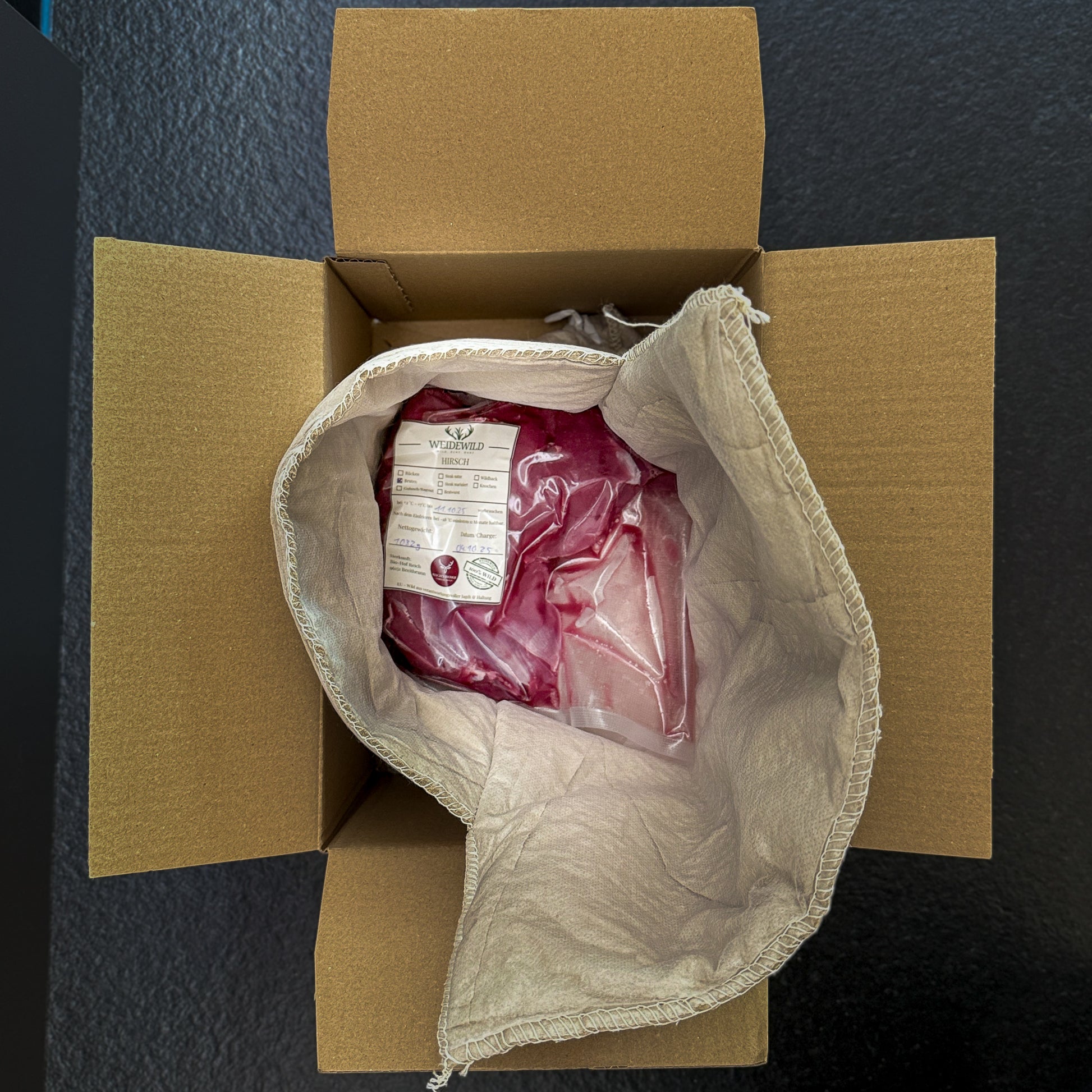 Glühweinbraten Rezept - Hirschfleisch zubereiten mit Wintergewürzen