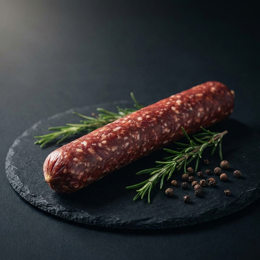 Reh Salami – leicht geräucherte Wildsalami vom Reh