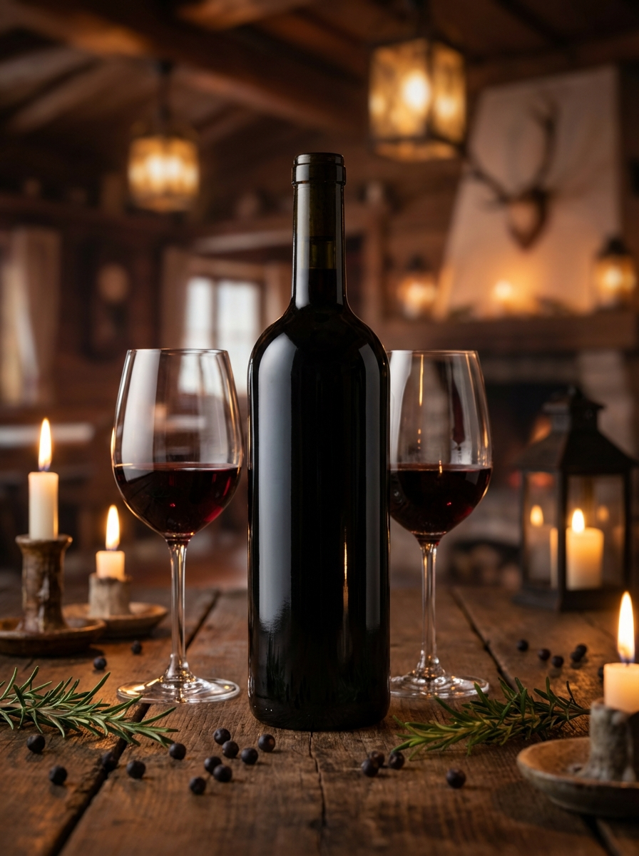 Rotwein Empfehlung zu Wildfleisch - Weidewild